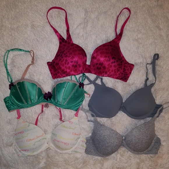 PINK Victoria's Secret Other - Victoria's secret bra bundle - 5 push up bras💘